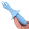 Sienna Fluttering Silicone Vibe in Blue Vibrators > Clitoral Stimulators - Tophatter Daily Deals