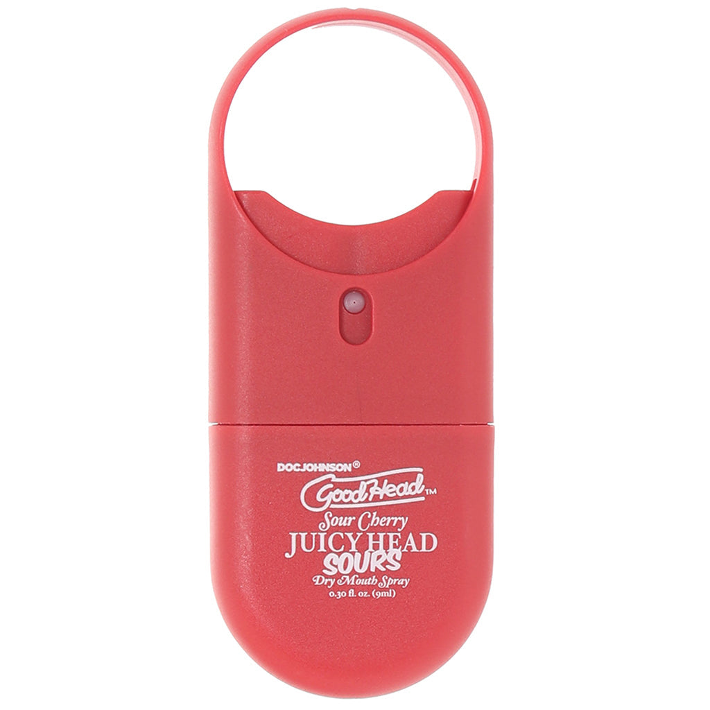 GoodHead Juicy Head Sours Spray To-Go in Cherry Lubes and Lotions > Flavored Sex Lubes - Tophatter Daily Deals