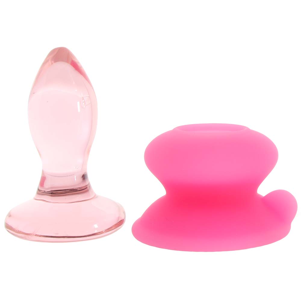 Icicles No. 90 Glass Plug in Pink - Tophatter's Adult Products Anal Sex Toys > Butt Plugs - Tophatter Daily Deals