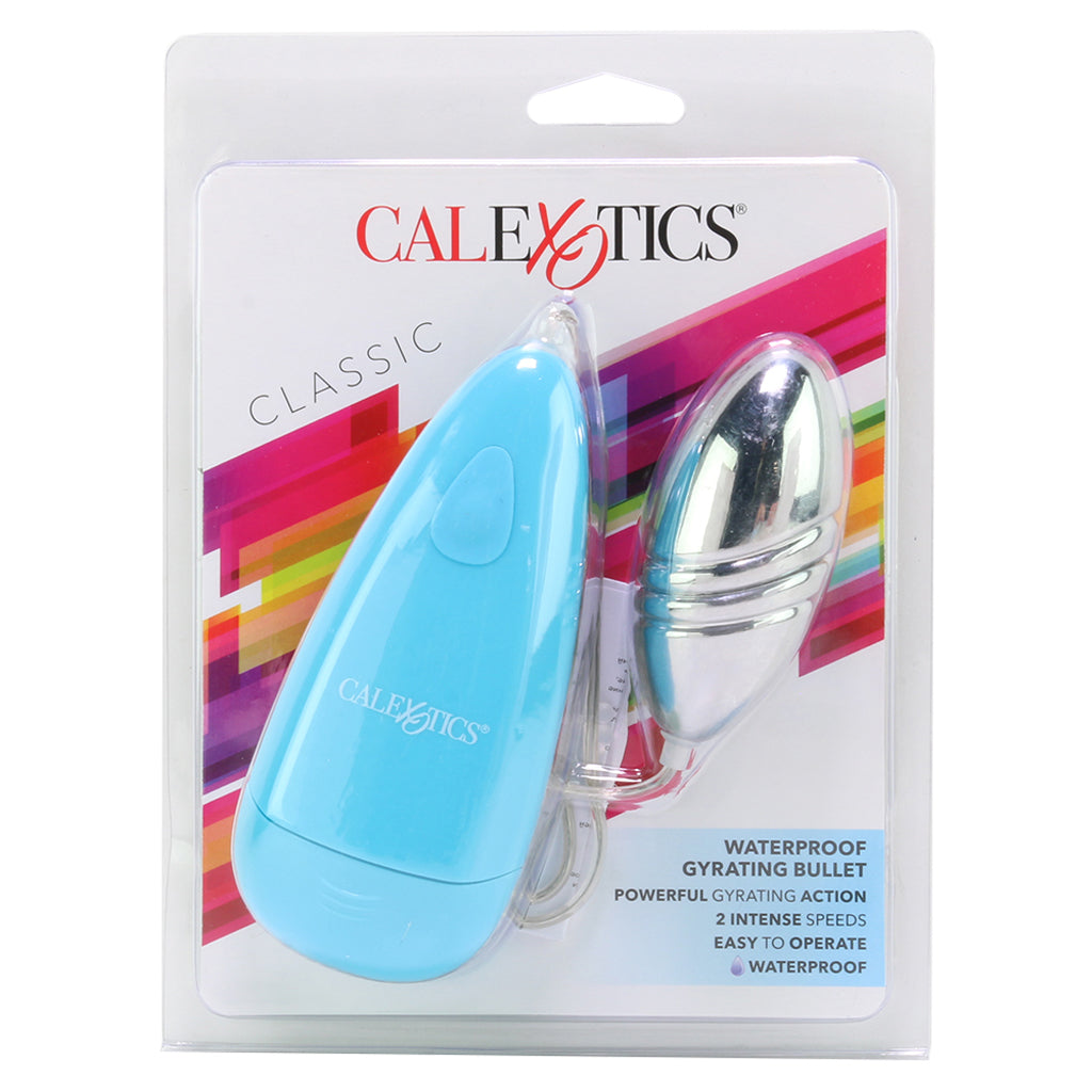 Classic Waterproof Gyrating Bullet Vibe in Blue Vibrators > Bullet and Egg Vibrators - Tophatter Daily Deals
