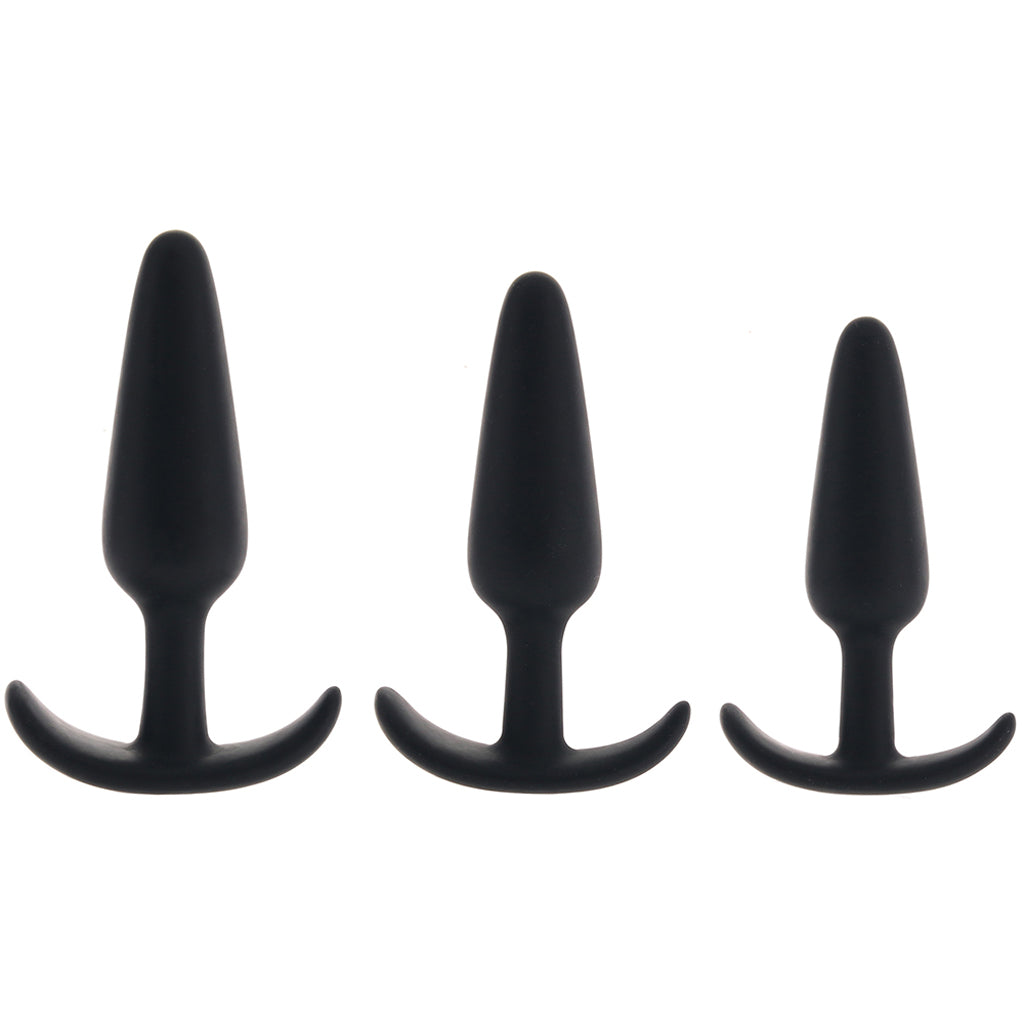 3 Piece Anal Trainer Set In A Bag Anal Sex Toys > Butt Plugs - Tophatter Daily Deals