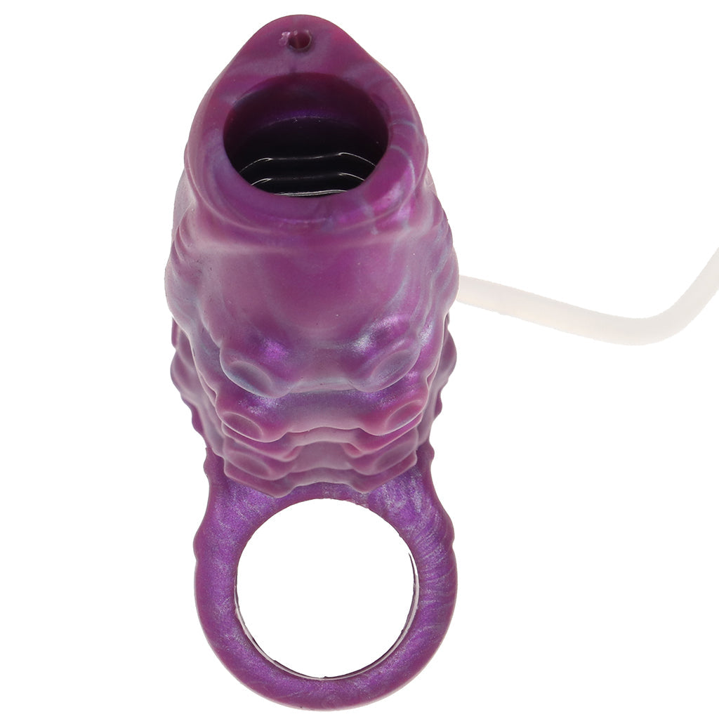 Creature Cocks Tentacle Squirting Enhancer in Purple Male Enhancement > Extenders and Sleeves - Tophatter Daily Deals