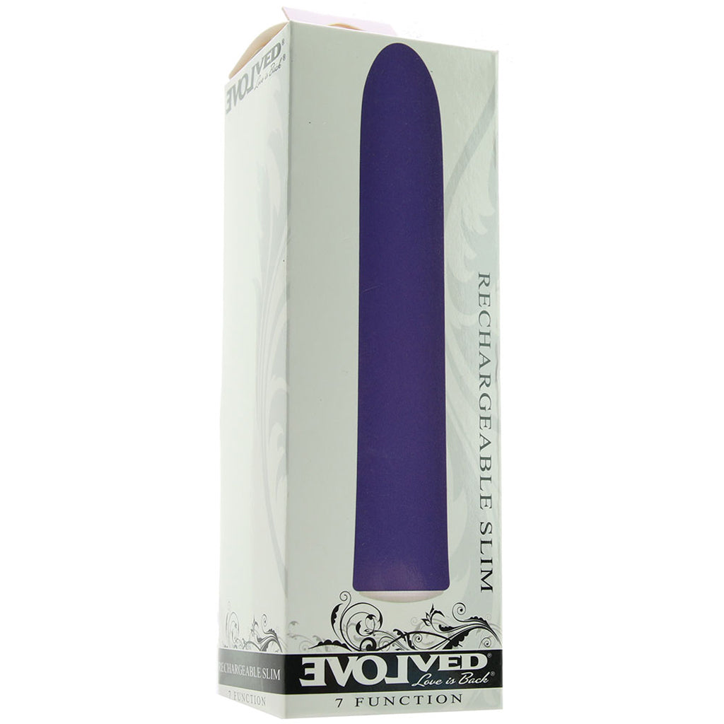 Rechargeable Slim Vibe in Purple Vibrators > Bullet and Egg Vibrators - Tophatter Daily Deals