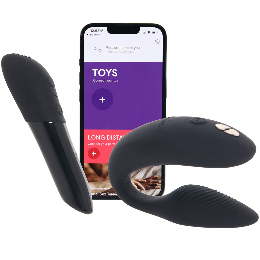 We-Vibe Sync 2 and Tango X Anniversary Edition Set - Tophatter's Vibrator Deals Online Vibrators > G-Spot Vibrators - Tophatter Daily Deals