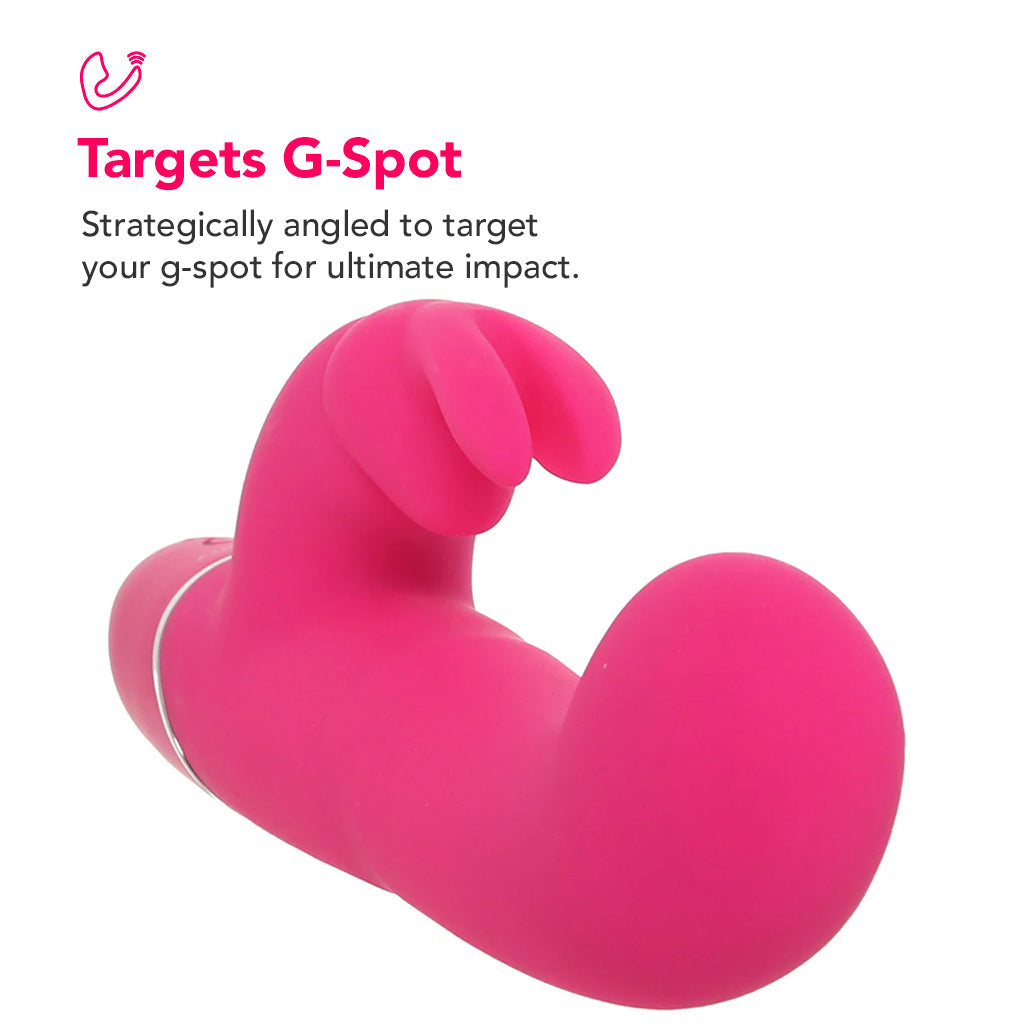 PinkCherry G-Spot Stroker Rabbit Vibe in Pink Vibrators > Rabbit Vibrators - Tophatter Daily Deals