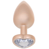 Booty Bling Gold Metal Jewelled Butt Plug in Large Anal Sex Toys > Butt Plugs - Tophatter Daily Deals