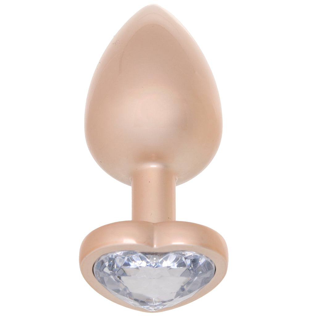 Booty Bling Gold Metal Jewelled Butt Plug in Large Anal Sex Toys > Butt Plugs - Tophatter Daily Deals