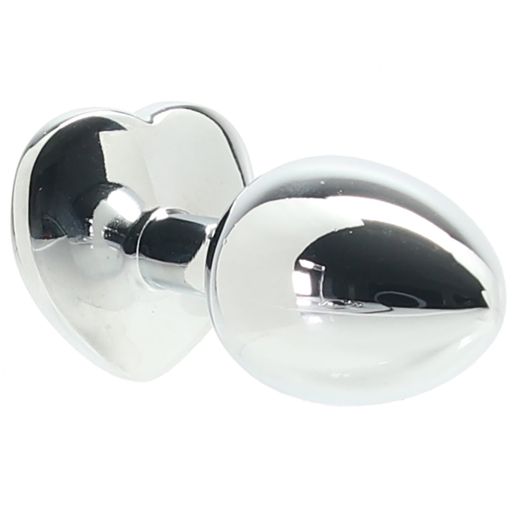 Ouch! Pink Heart Gem Plug in Small - Tophatter's Adult Products Anal Sex Toys > Butt Plugs - Tophatter Daily Deals