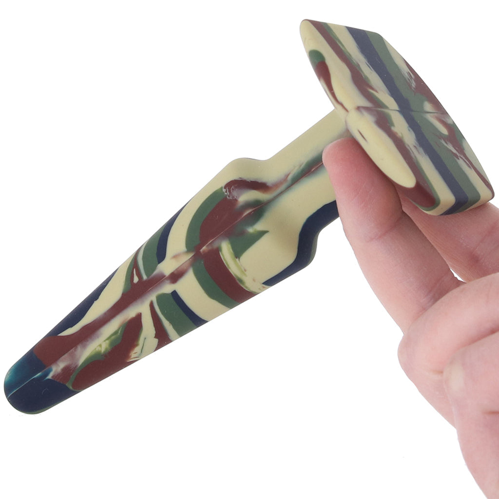A-Play Groovy 5 Inch Anal Plug in Camo Anal Sex Toys > Butt Plugs - Tophatter Daily Deals