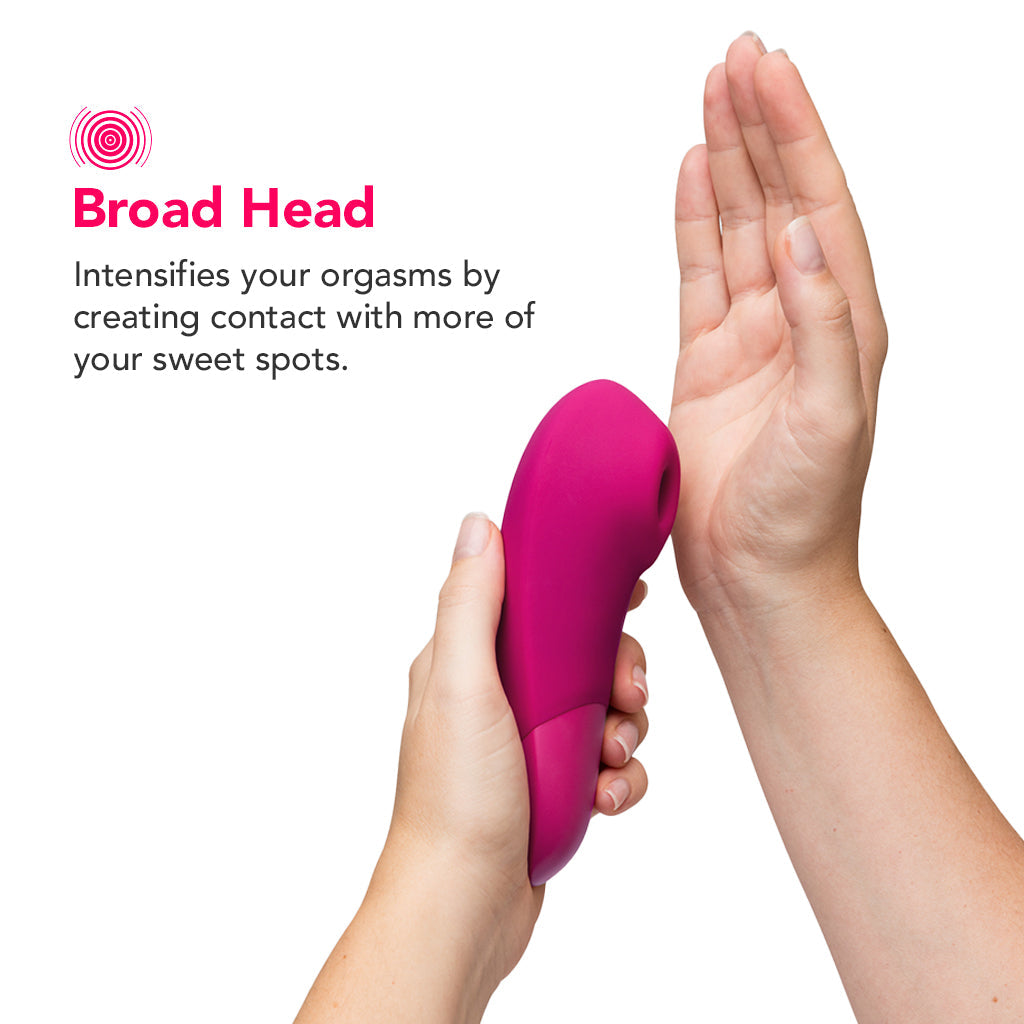 Womanizer Enhance Pleasure Air Vibe in Pink - Tophatter's Adult Sex Toys Online Vibrators > Clitoral Suction & Stimulation - Tophatter Daily Deals