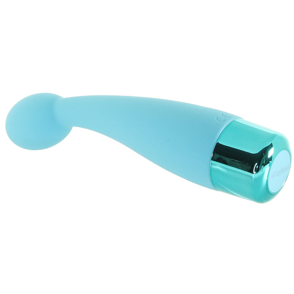 Eden Silicone Tulip Vibe in Teal - Tophatter's Vibrator Deals Online Vibrators > G-Spot Vibrators - Tophatter Daily Deals