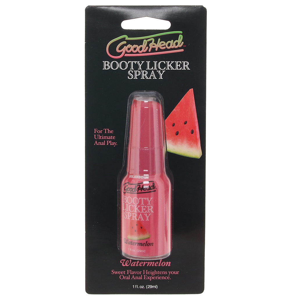GoodHead Booty Licker Spray 1fl.oz/29ml in Watermelon - Tophatter's Adult Sex Toys Online Lubes and Lotions > Flavored Sex Lubes - Tophatter Daily Deals