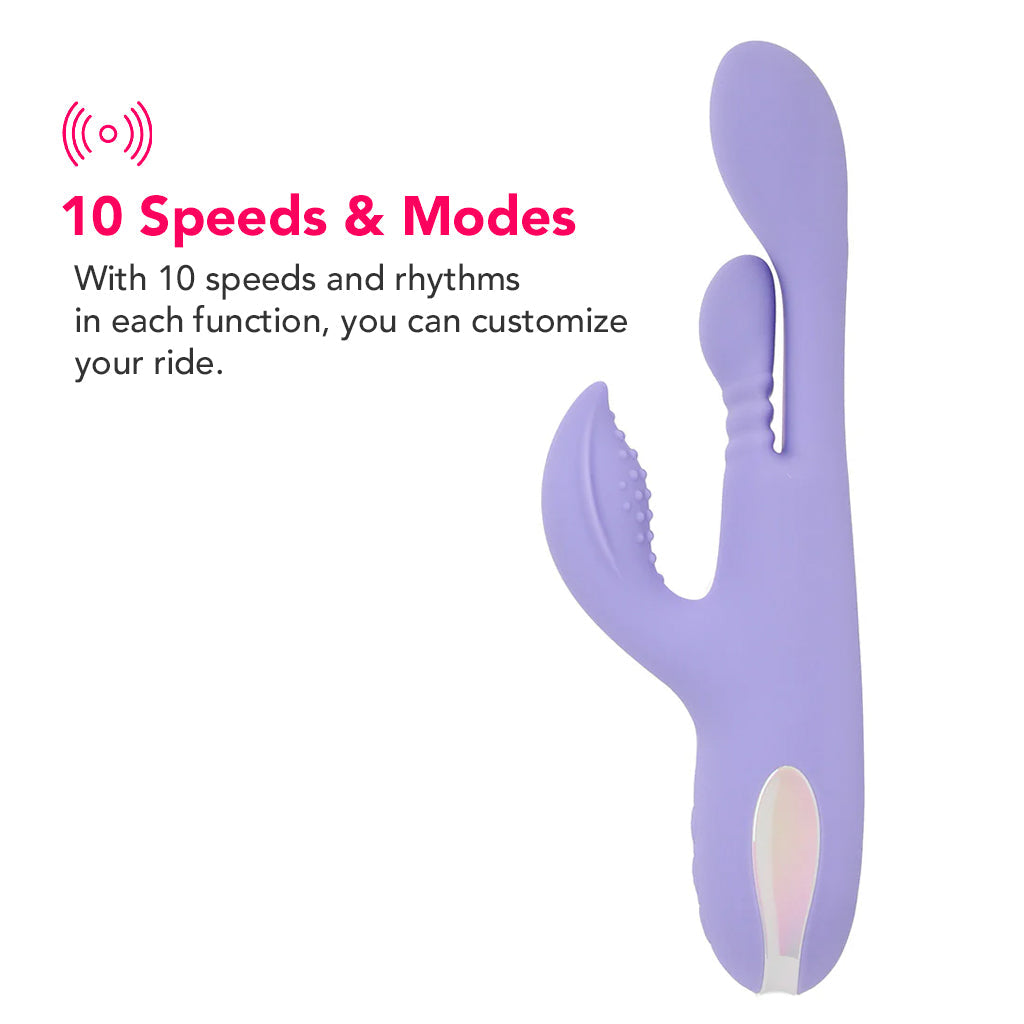 Playboy Nubbin Rubbin Rabbit Vibe Vibrators > Rabbit Vibrators - Tophatter Daily Deals