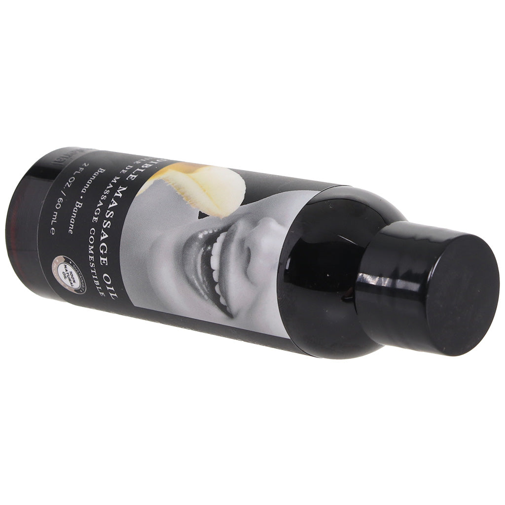 Edible Massage Oil 2oz/60ml in Banana - Tophatter's Adult Products Sensual Love > Massage - Tophatter Daily Deals