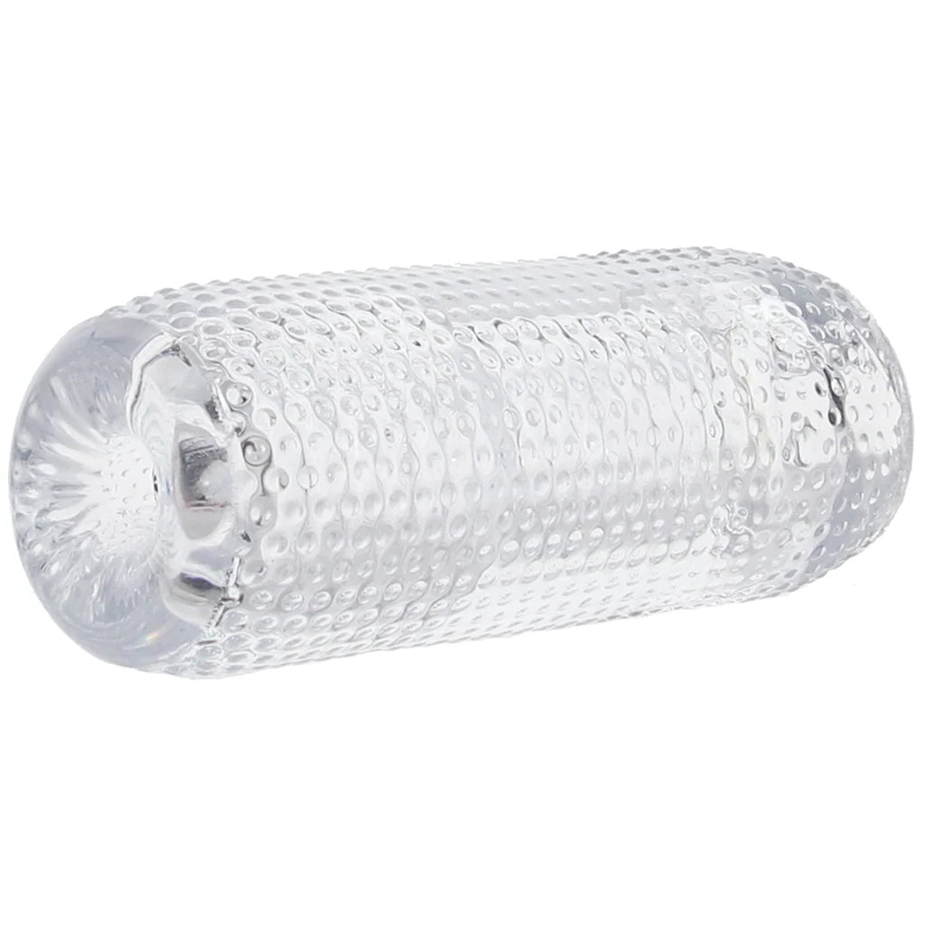 Royce Crystal Masturbator in Clear - Tophatter's Adult Products Male Masturbators > Pocket Strokers - Tophatter Daily Deals