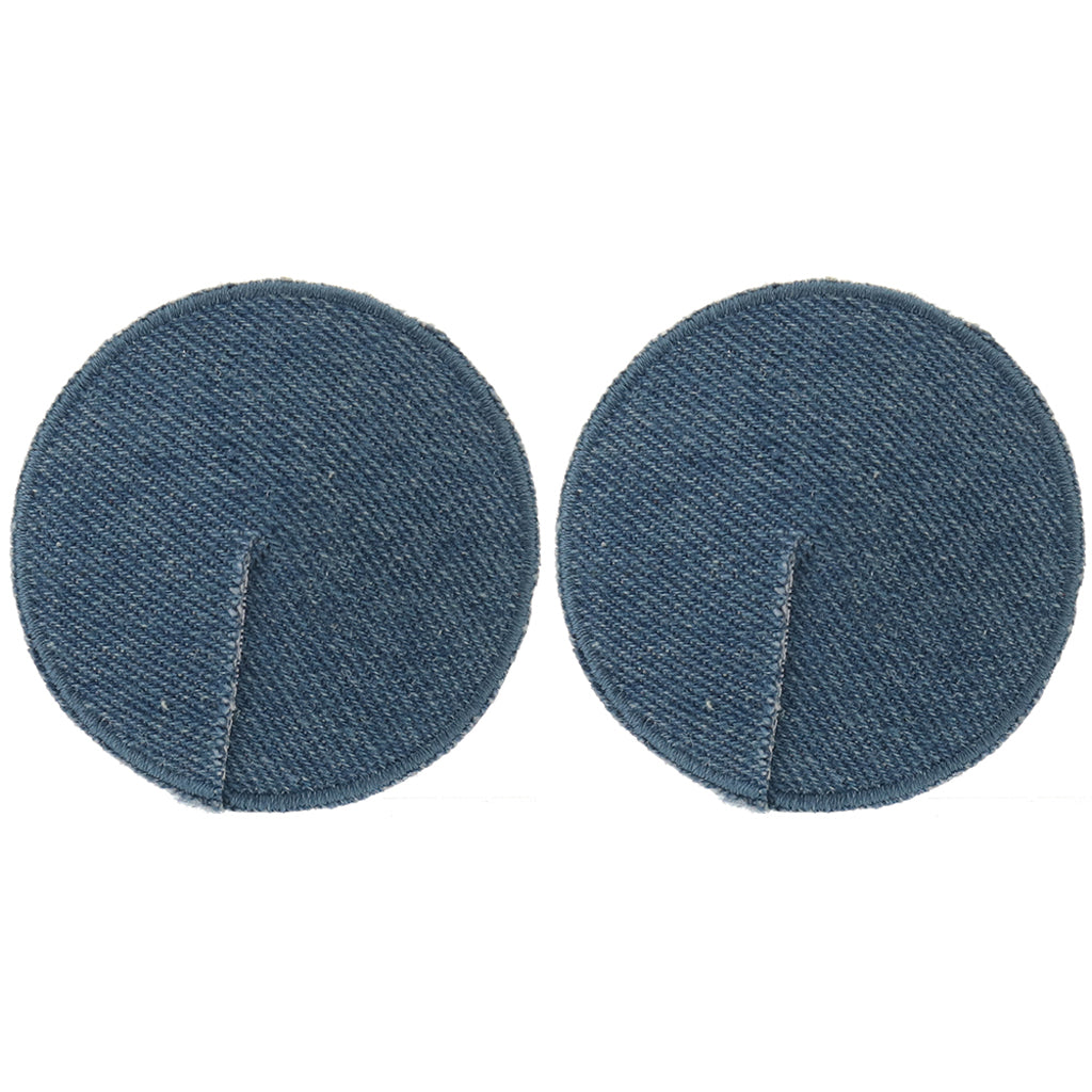Ride 'Em Denim Round Pasties Bondage and Fetish > Pleasure Masks and Dress Up Play - Tophatter Daily Deals