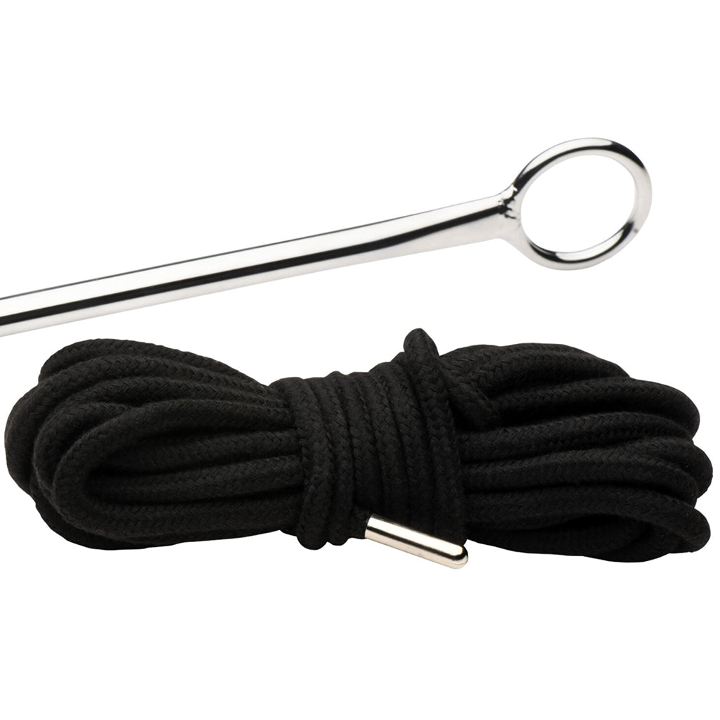 Master Series Roped Beaded Steel Anal Hook Dildo Sex Toys > Anal Dildos - Tophatter Daily Deals