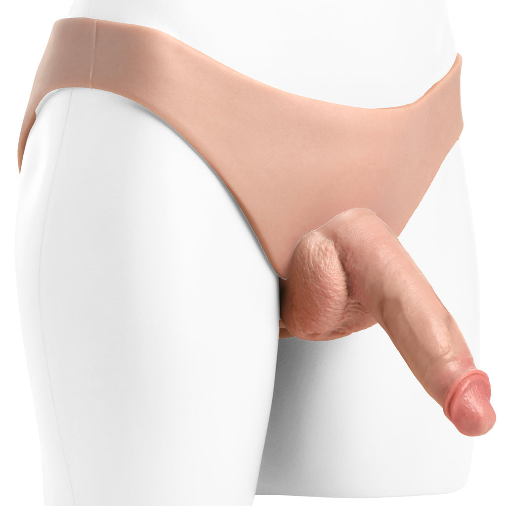 Master Series 6 Inch Hollow Silicone Harness - Tophatter's Adult Sex Toys Online Dildo Sex Toys > Strap-On and Harnesses - Tophatter Daily Deals