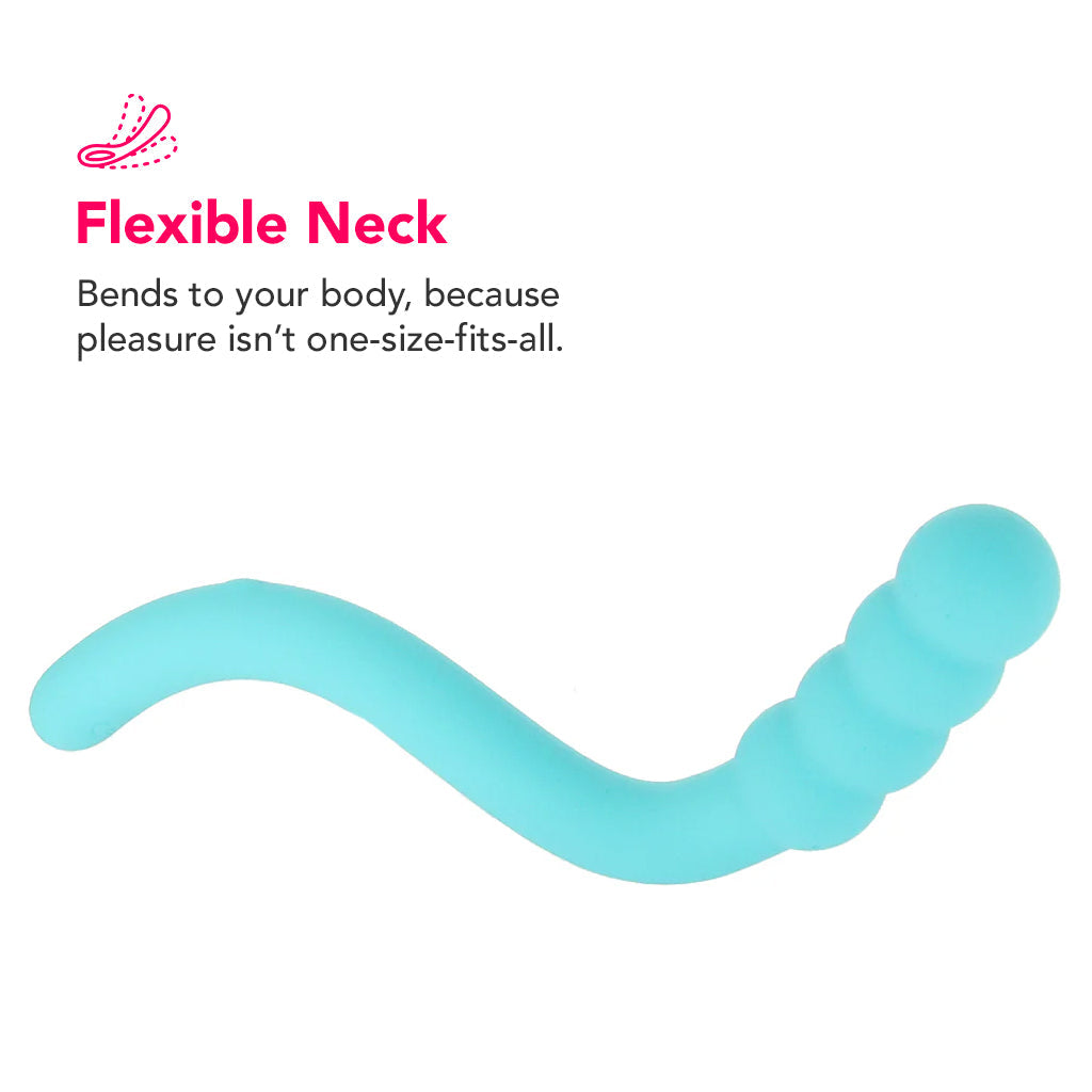 Pretty Little Wands Bubbly Flexible Vibe Vibrators > G-Spot Vibrators - Tophatter Daily Deals