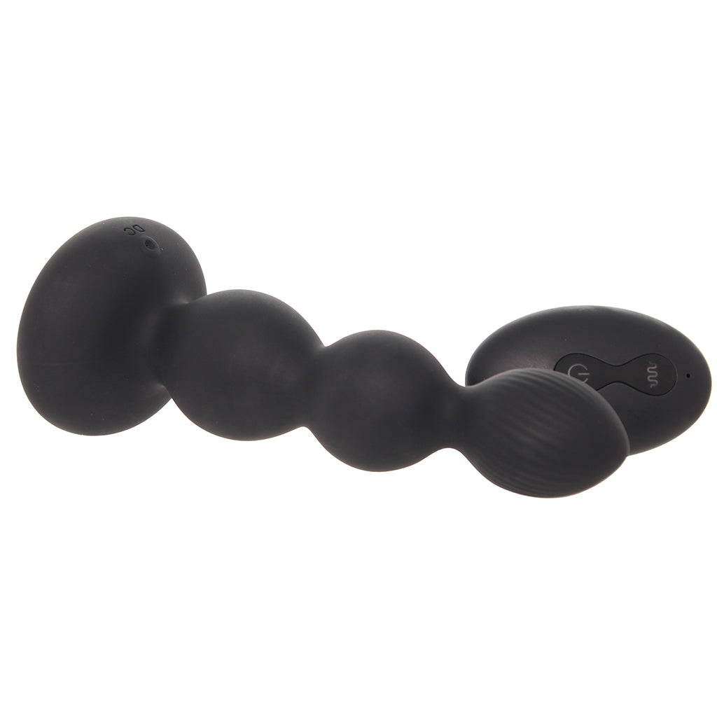 Renegade Valor Gyrating & Vibrating Beaded Plug Anal Sex Toys > Butt Plugs - Tophatter Daily Deals