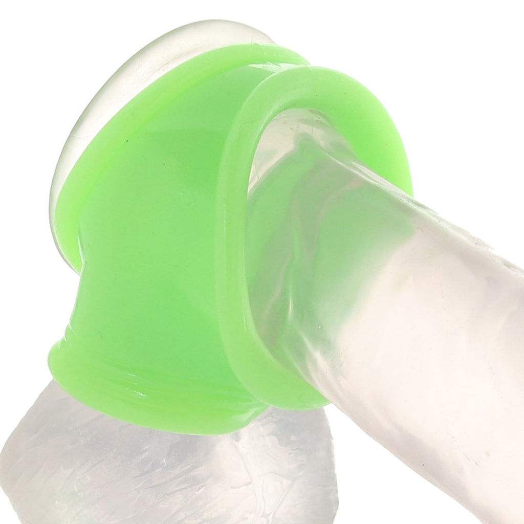 Ouch! Glow In The Dark Cock & Ball Strap - Tophatter's Adult Products Cock Rings - Tophatter Daily Deals
