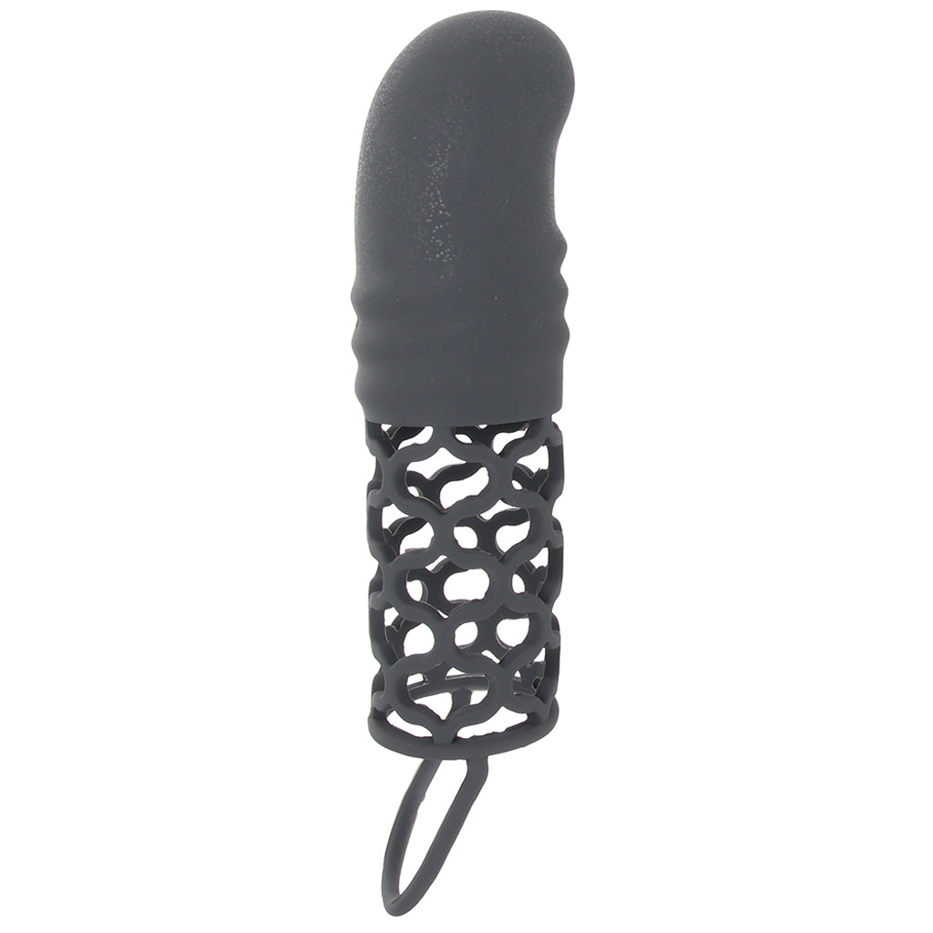 Silicone 2 Inch Extension in Black - Tophatter's Adult Sex Toys Online Male Enhancement > Extenders and Sleeves - Tophatter Daily Deals