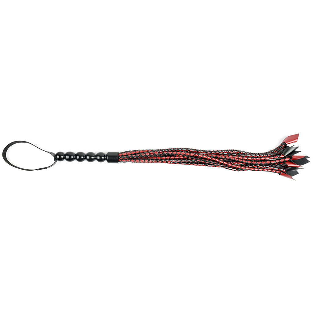 Saffron Braided Flogger - Tophatter's Adult Products Bondage and Fetish > Whips and Crops - Tophatter Daily Deals