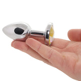 Rear Assets Small Yellow Gem Plug Anal Sex Toys > Butt Plugs - Tophatter Daily Deals