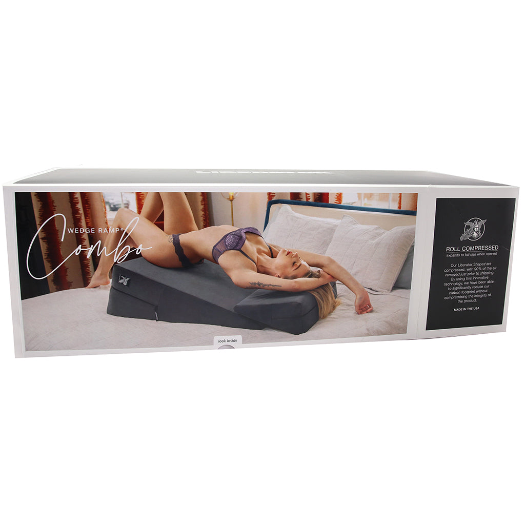 Wedge Ramp Combo in Velvet Black - Tophatter's Adult Sex Toys Online Sex Furniture > Sex Machine - Tophatter Daily Deals