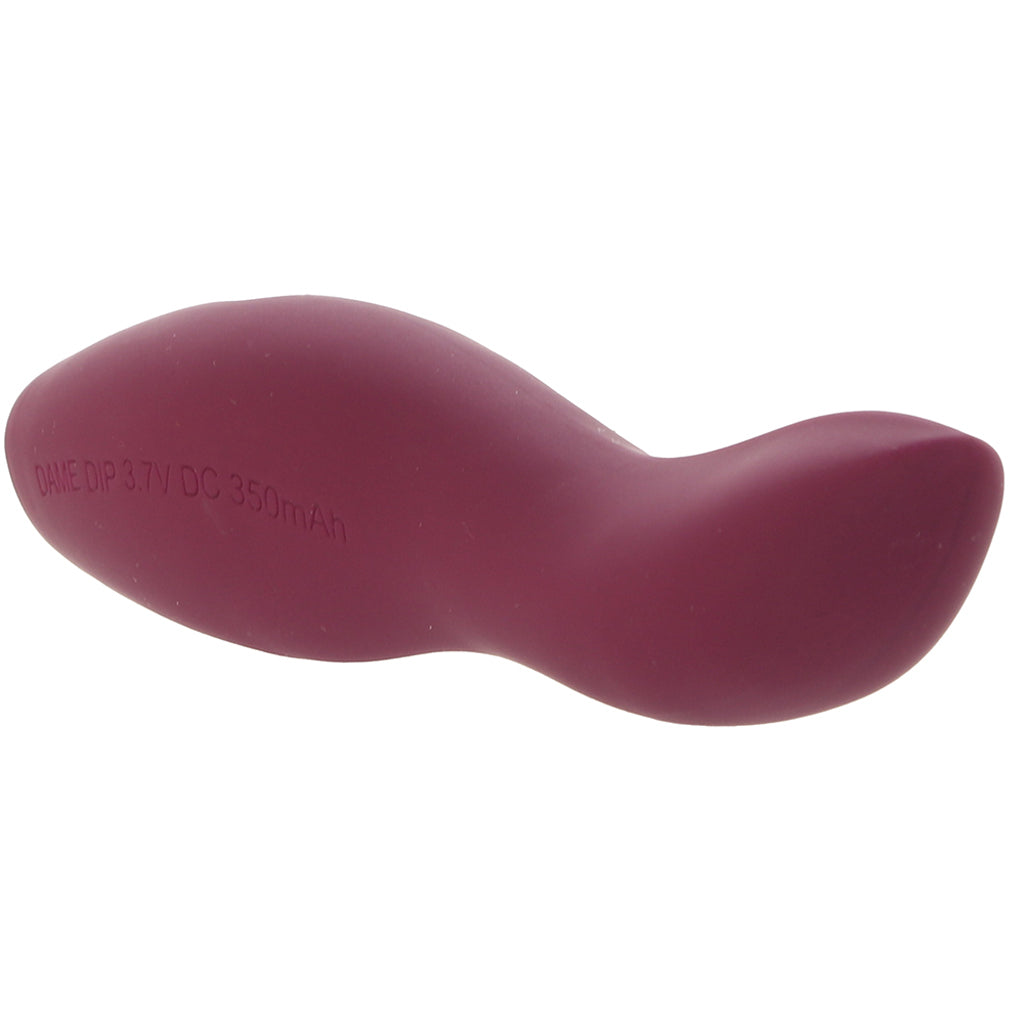 Dame Dip 2.0 Versatile Vibe in Plum Vibrators > G-Spot Vibrators - Tophatter Daily Deals