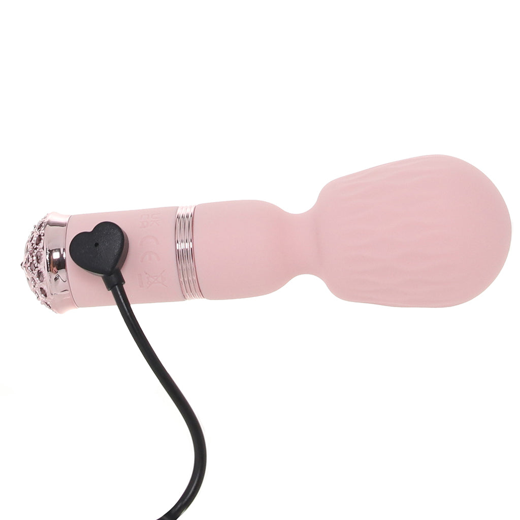 Loveline Velour Mini Wand Vibe Vibrators > Wands - Tophatter Daily Deals