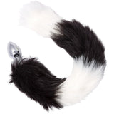 Running Wild Black & White Tail Plug Anal Sex Toys > Butt Plugs - Tophatter Daily Deals