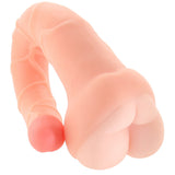 Real Cocks 14 Inch Masturbator and Dildo in White Dildo Sex Toys > Realistic Dildos - Tophatter Daily Deals