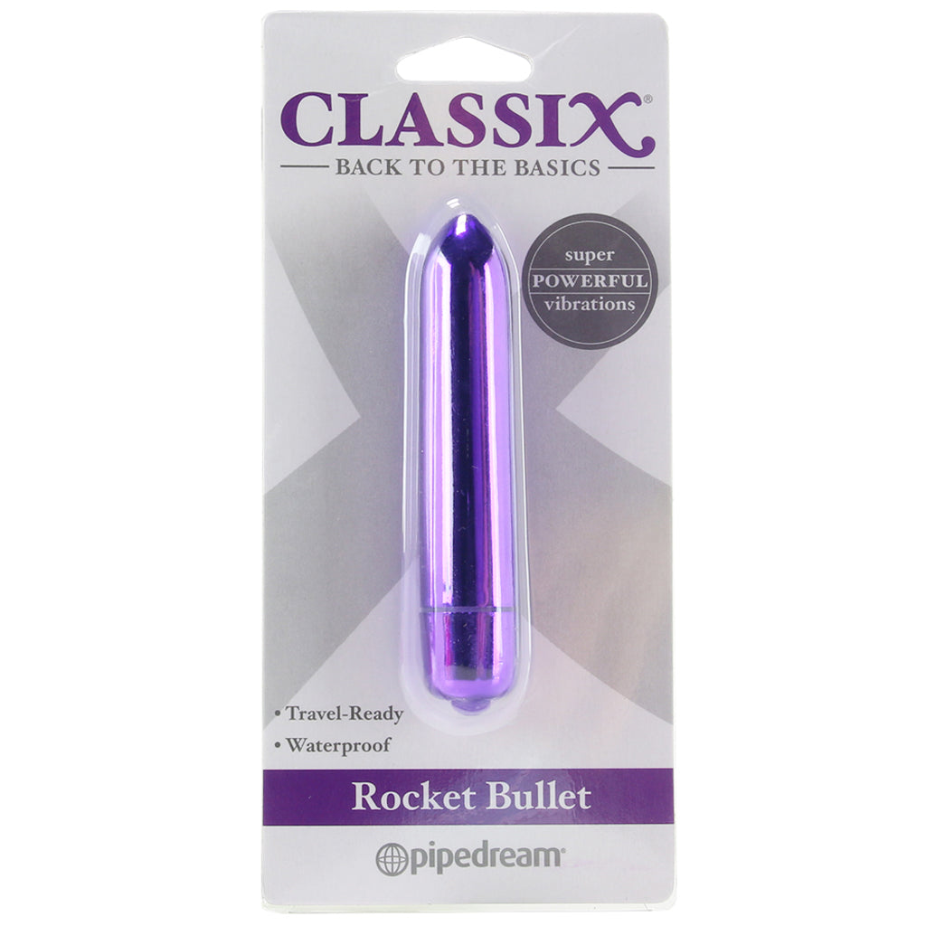 Back to the Basics Rocket Bullet Vibe in Purple Vibrators > Bullet and Egg Vibrators - Tophatter Daily Deals