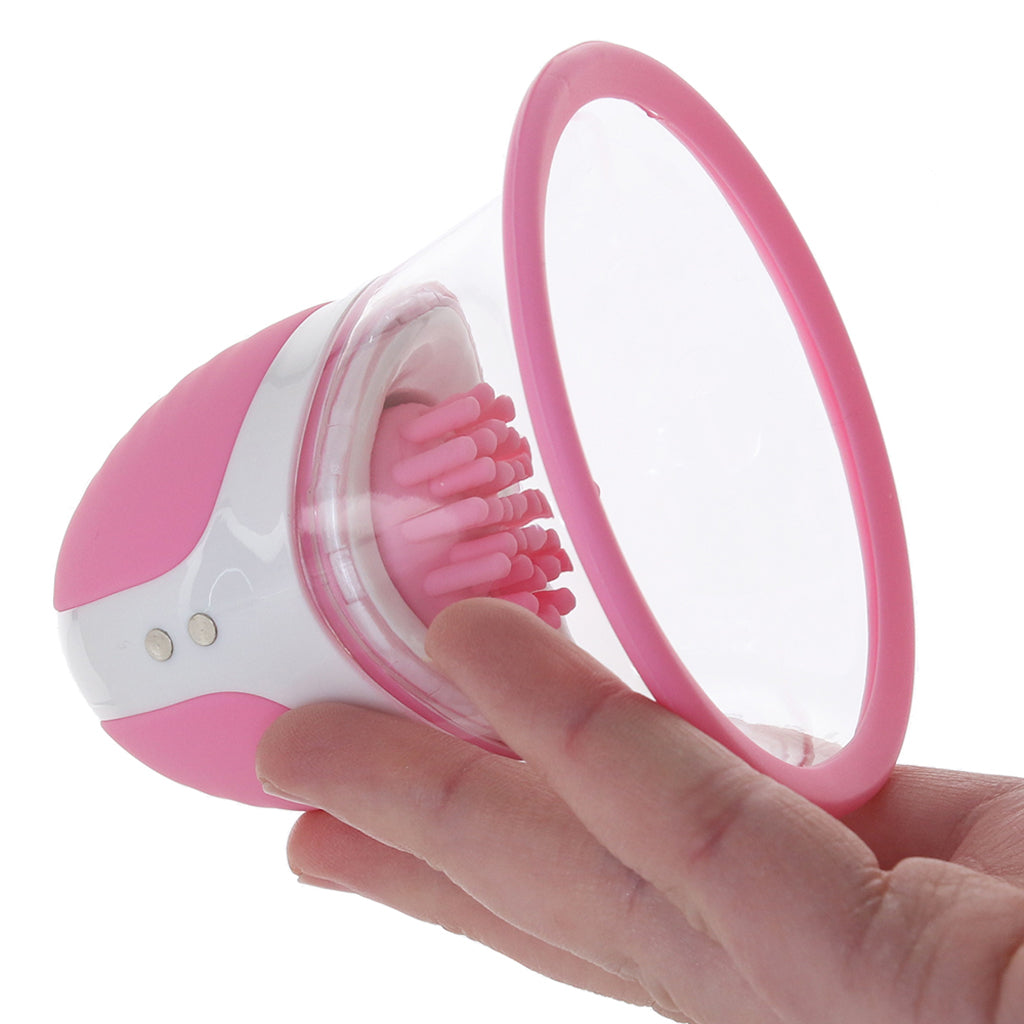 Size Matters Rotating Nipple Suckers in Pink Bondage and Fetish > Nipple Stimulators & Clamps - Tophatter Daily Deals