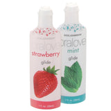Oralove Delicious Duo Lickable Lubes in Strawberry & Mint Lubes and Lotions > Flavored Sex Lubes - Tophatter Daily Deals