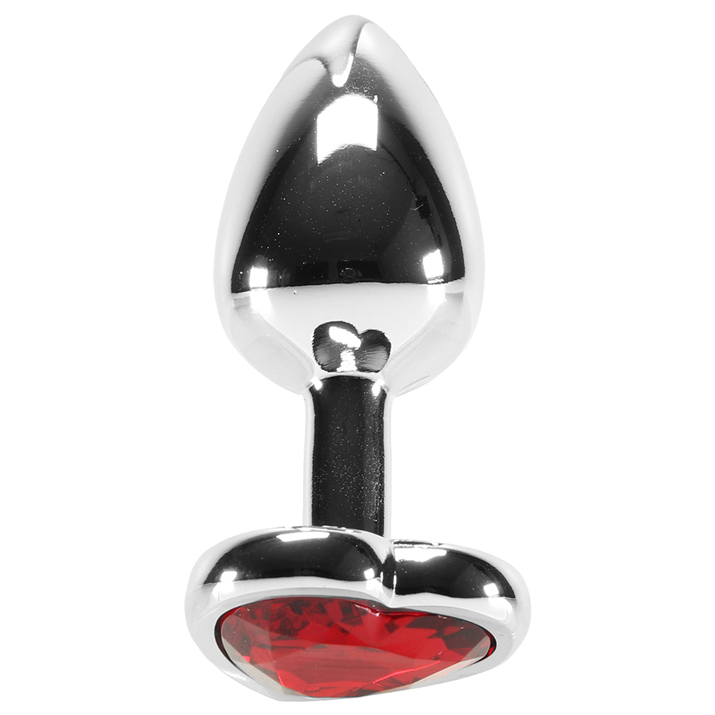 Booty Sparks Red Heart Gem Anal Plug in Small - Tophatter's Adult Products Anal Sex Toys > Butt Plugs - Tophatter Daily Deals