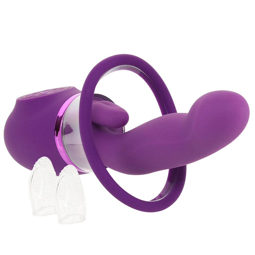 Fantasy For Her Ultimate Pleasure Pro Plus Vibe - Tophatter's Adult Sex Toys Online Vibrators > Clitoral Suction & Stimulation - Tophatter Daily Deals