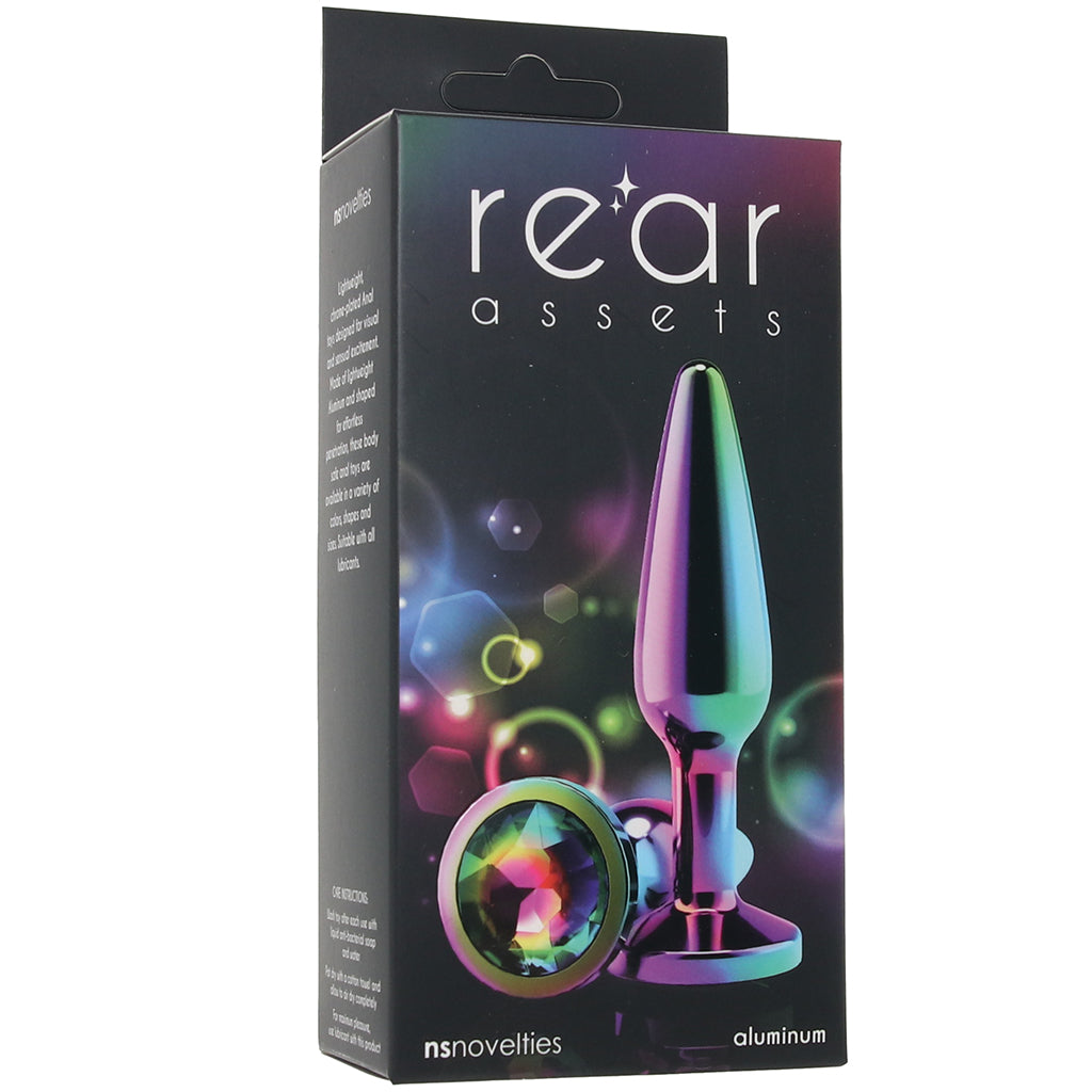 Rear Assets Medium Tapered Butt Plug in Multicolour - Tophatter's Adult Sex Toys Online Anal Sex Toys > Butt Plugs - Tophatter Daily Deals