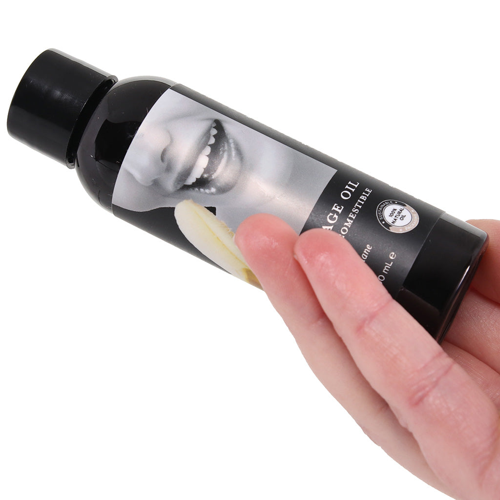 Edible Massage Oil 2oz/60ml in Banana - Tophatter's Adult Products Sensual Love > Massage - Tophatter Daily Deals