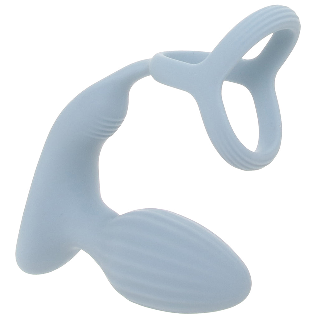 Renegade Pinnacle Cock Ring and Gyrating Plug - Tophatter's Adult Sex Toys Online Anal Sex Toys > Butt Plugs - Tophatter Daily Deals
