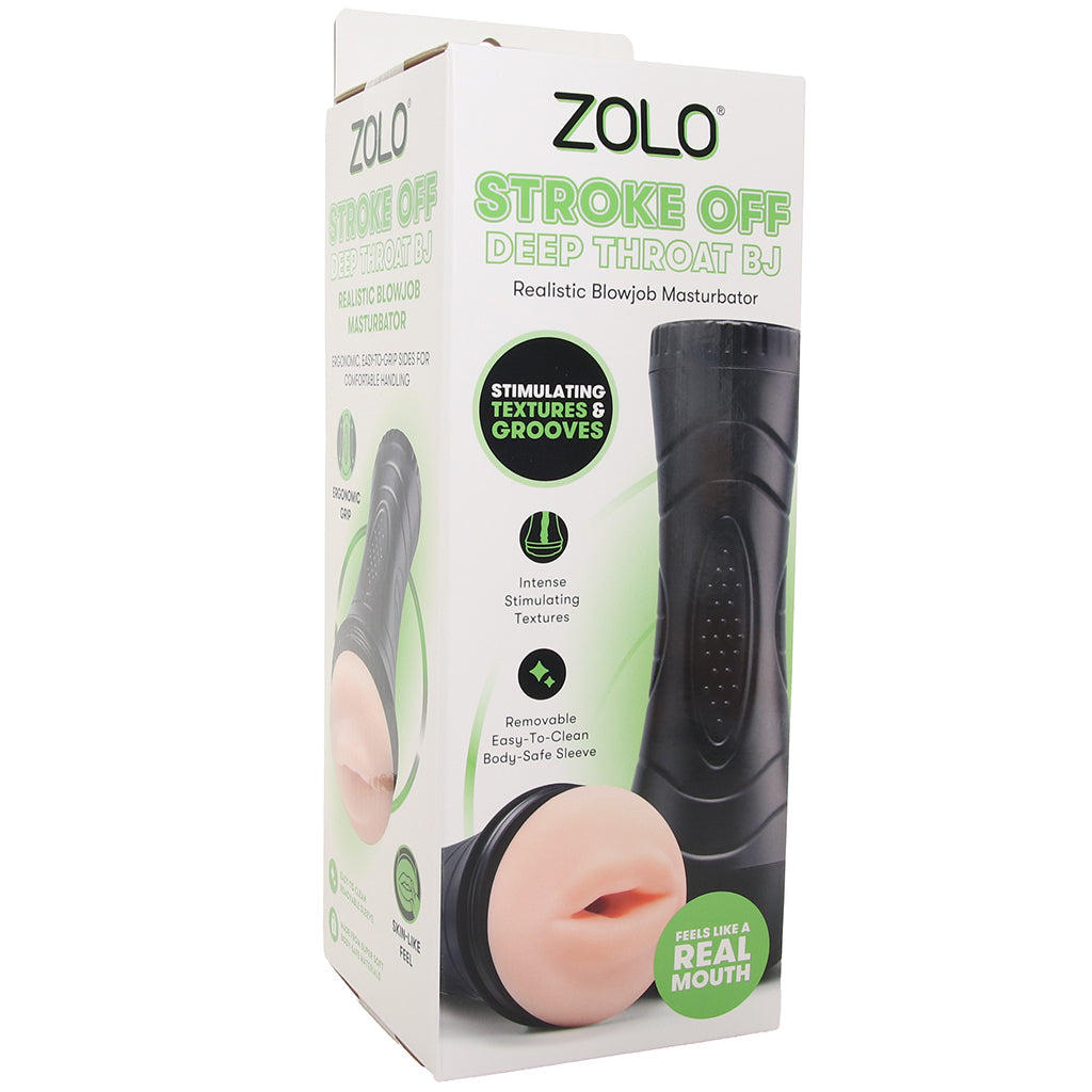 Zolo Stroke Off Deep Throat BJ Stroker Male Masturbators > Mouth Masturbators & Strokers - Tophatter Daily Deals