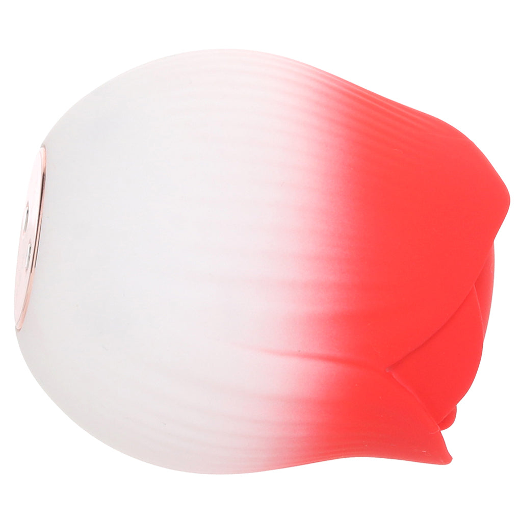 Bloomgasm Pulsing Petals Rose Stimulator in Red - Tophatter's Vibrator Deals Online Vibrators > Clitoral Stimulators - Tophatter Daily Deals