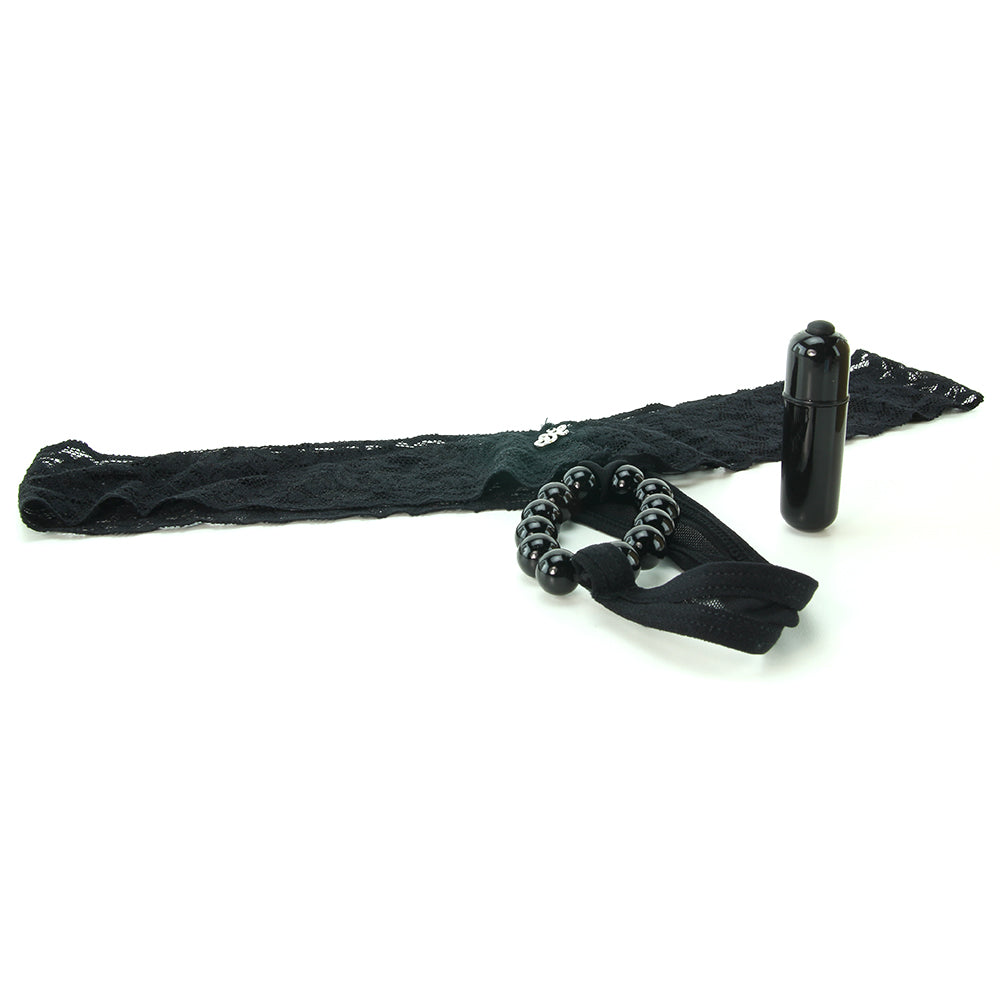 Crotchless Vibrating Panties with Pleasure Beads /M Vibrators > Wearable & Panty Vibrators - Tophatter Daily Deals