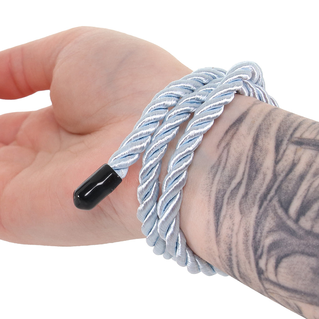 Ouch! 32.8'/10m Bondage Rope in Powder Blue Bondage and Fetish > Restraints - Tophatter Daily Deals