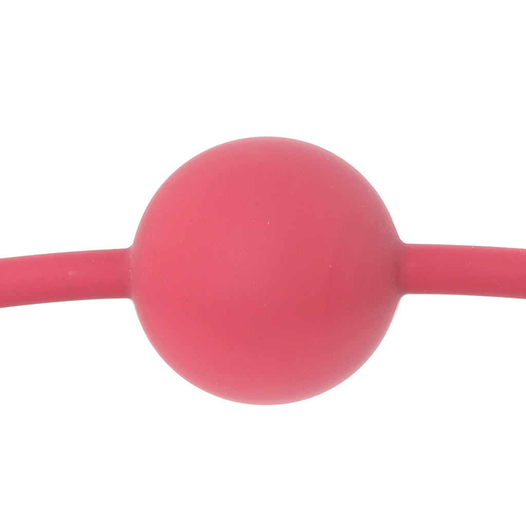 Saffron Silicone Ball Gag - Tophatter's Adult Products Bondage and Fetish > Ball Gags & Mouth Restraints - Tophatter Daily Deals