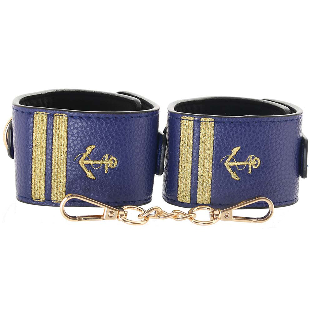 Ouch! Sailor Themed Wrist Cuffs Bondage and Fetish > Wrist and Ankle Cuffs - Tophatter Daily Deals