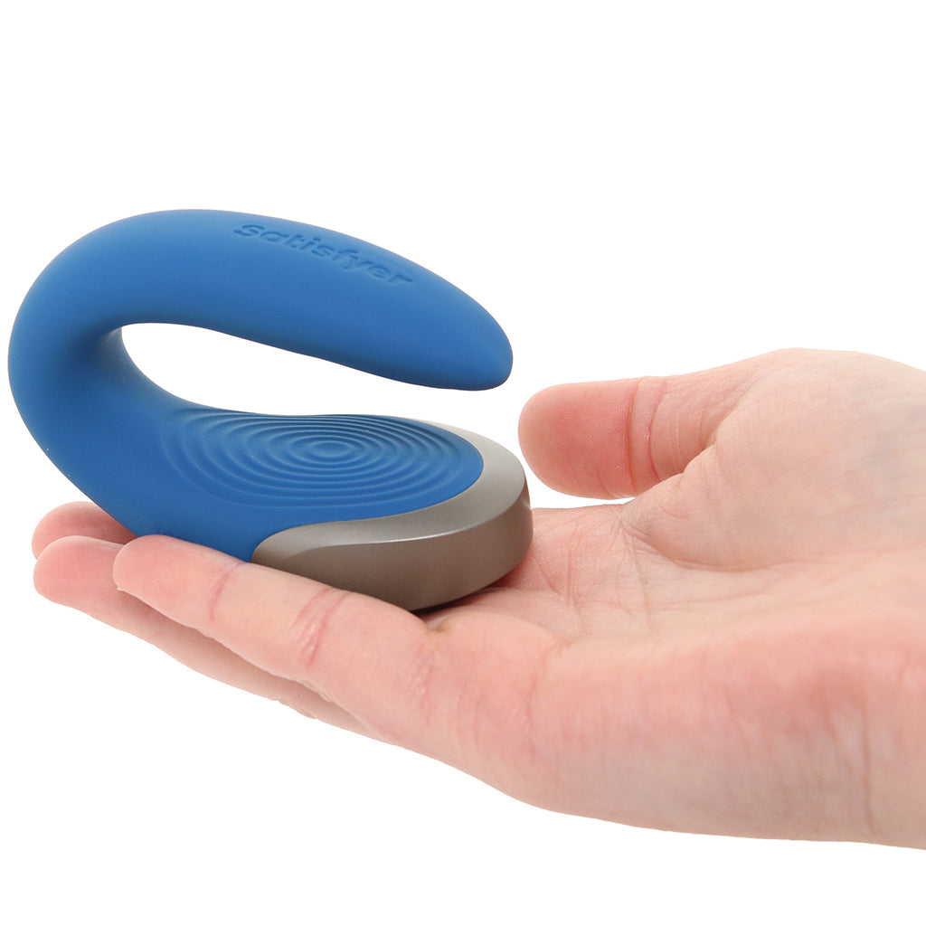 Satisfyer Double Love Luxury Partner Vibe Vibrators > G-Spot Vibrators - Tophatter Daily Deals