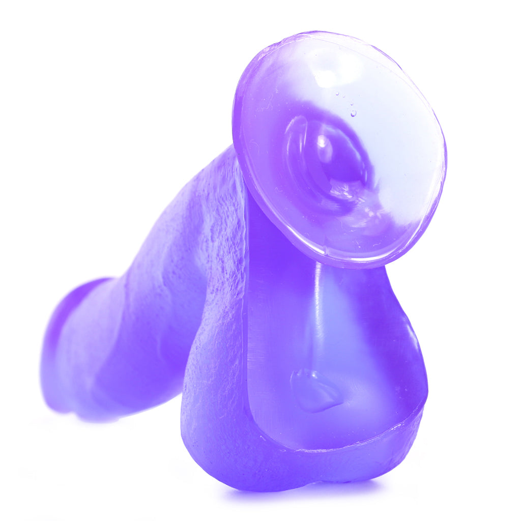 Basix 6.5 Inch Suction Base Dildo in Purple - Tophatter's Adult Products Dildo Sex Toys > Realistic Dildos - Tophatter Daily Deals