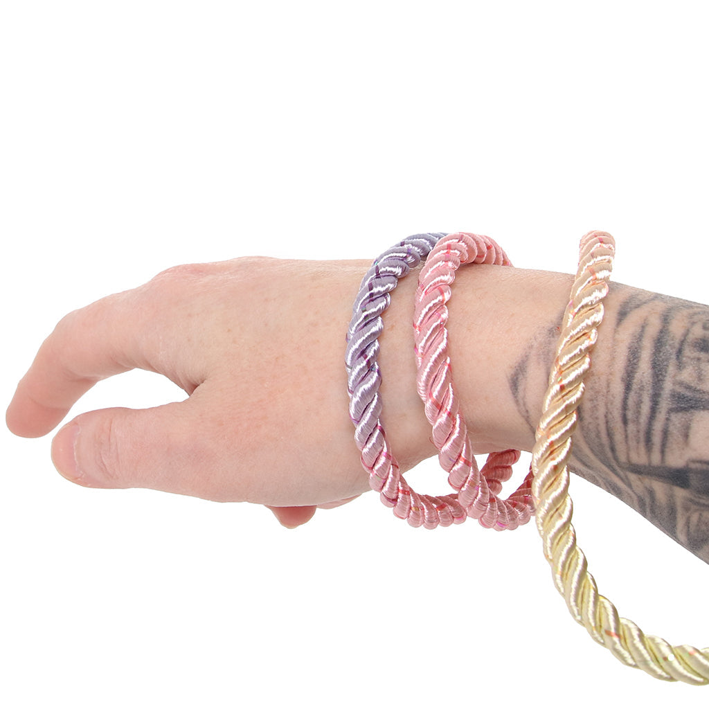 Ouch! 32.8'/10m Bondage Rope in Pastel Rainbow - Tophatter's Adult Sex Toys Online Bondage and Fetish > Restraints - Tophatter Daily Deals